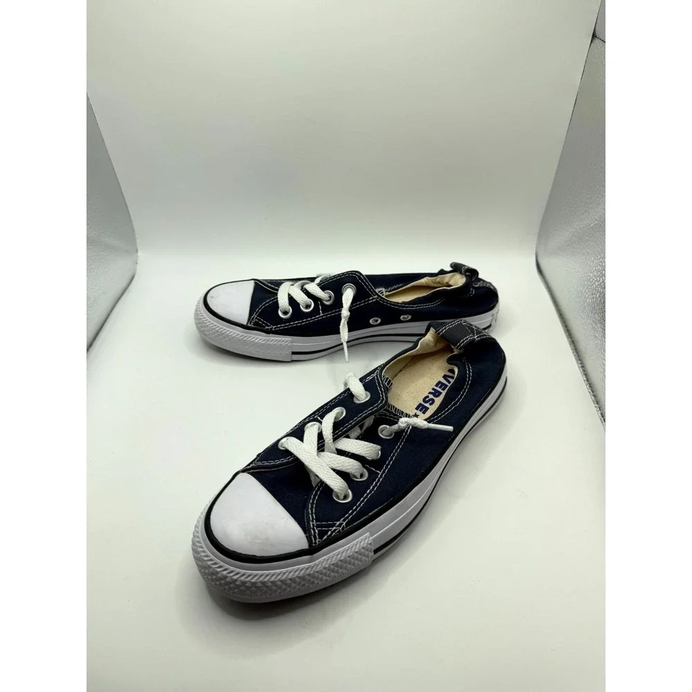 Converse‎ Chuck Taylor All Star Shoreline 537080F Womens 6.5 Sneaker Navy Canvas